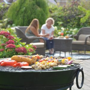 Barbecue rooster voor vuurschaal